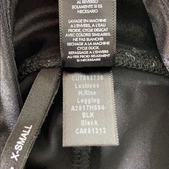 Koral NWT Black High Waisted Lustrous Leggings - Picture 11 of 13